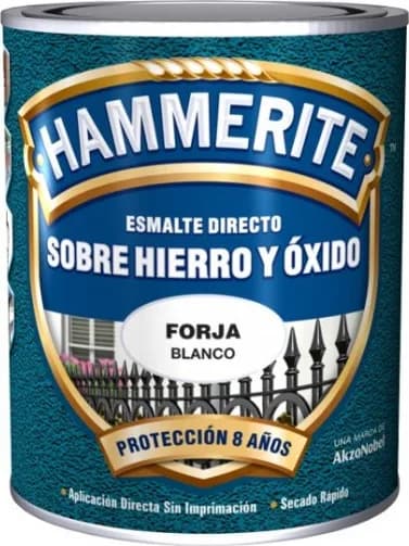 Esmalte Metalico Directo Hammerite Forja Blanco 750ml — foto principal