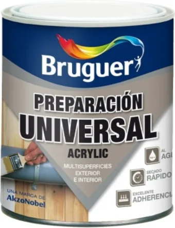 Preparacion Universal Acrilica Bruguer Blanco 750ml — foto principal