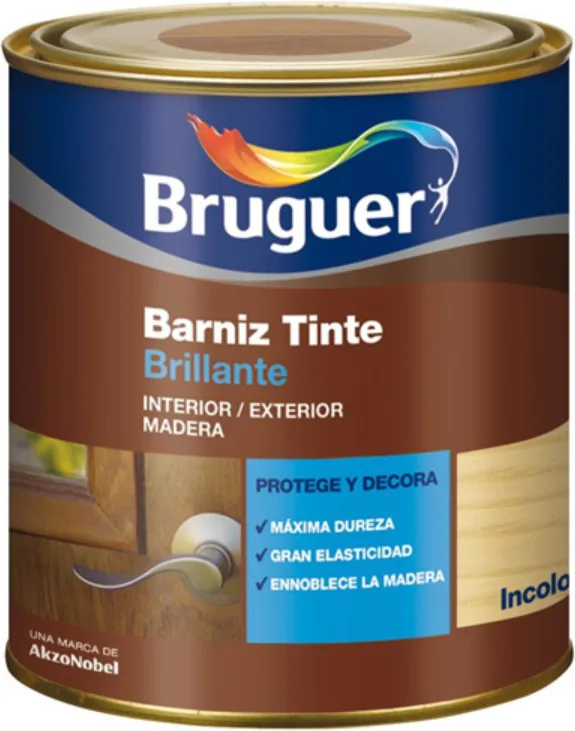 Barniz Tinte Brillante Bruguer Nogal 0.75l — foto principal