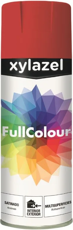 Xylazel Spray Fullcolour Satin Negro 400ml — foto principal