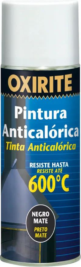 Oxirite Pintura en Spray Anticalorica Mate Negro 400ml — foto principal