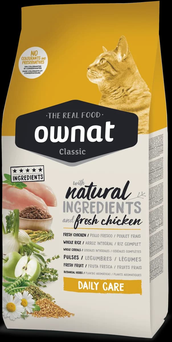 Pienso Gatos Ownat Classic Daily Care 15 kg — foto principal