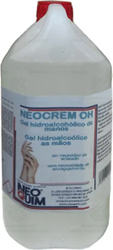 Gel Desinfectante Hidroalcohólico Neocrem Oh 5 litros — foto principal