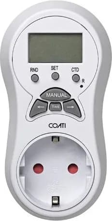 Mini Programador Analógico Diario 16a 230v/50hz Blanco Coati — foto principal