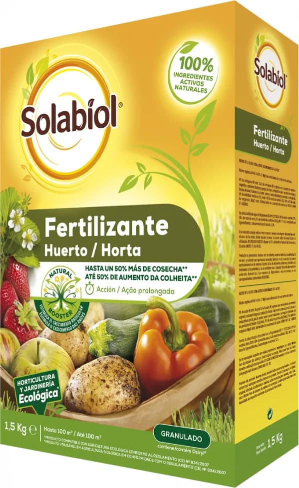 Solabiol Fertilizante Granulado para Huerto 1,5kg — foto principal