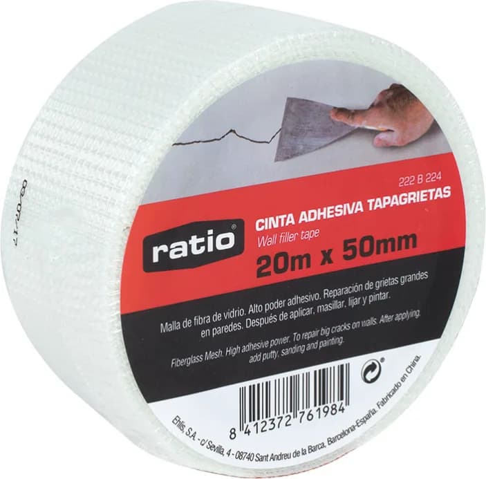 Cinta Tapagrietas 50mmx20m Ratio — foto principal