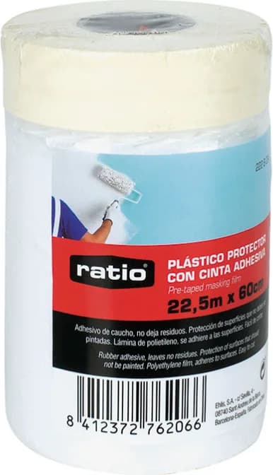 Cinta Adhesiva Krepp Liso 24mmx45m — foto principal