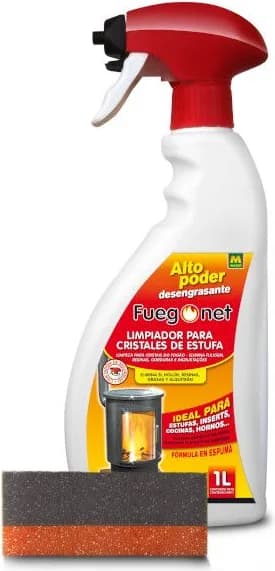Limpiador Cristales de Estufa Fuego Net 1l — foto principal