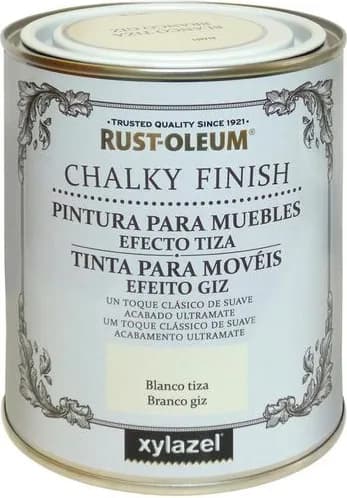 Xylazel Pintura Muebles Tiza Blanco Antiguo 750 ml — foto principal