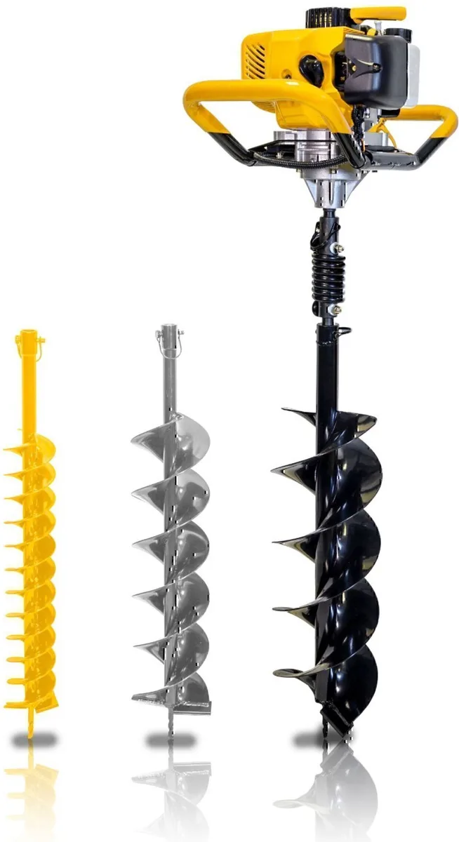 Ahoyadora Gasolina Garland Drill 932 SG-V20 pack 3 brocas — foto principal