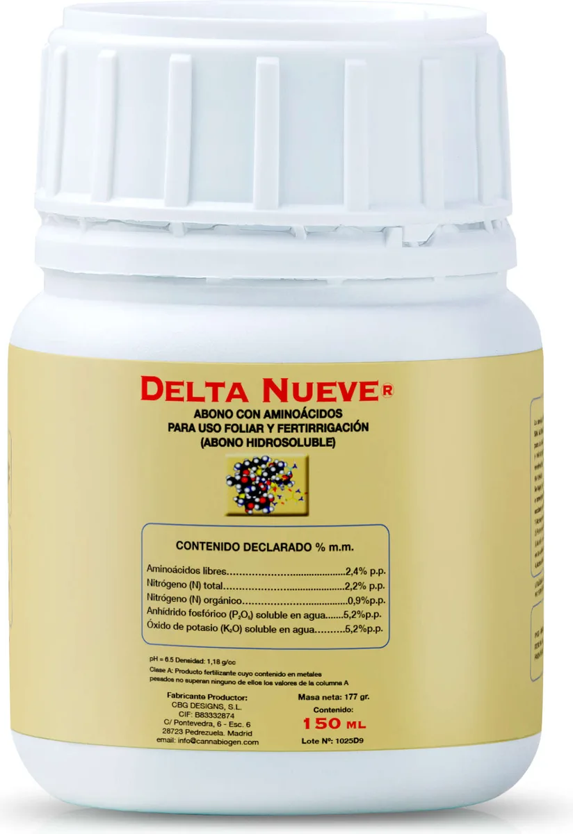 Fertilizante Delta 9 150ml — foto principal