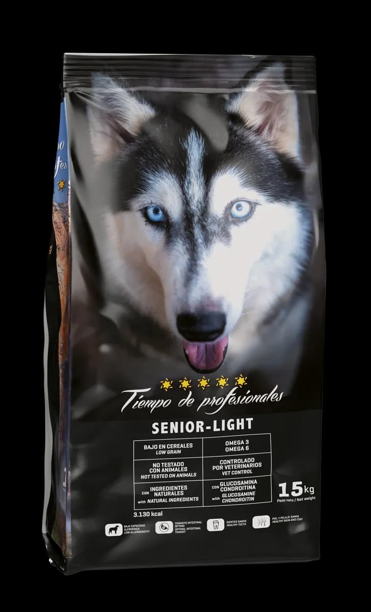 Pienso Perros Tiempo de Profesionales Senior Light 15 kg — foto principal