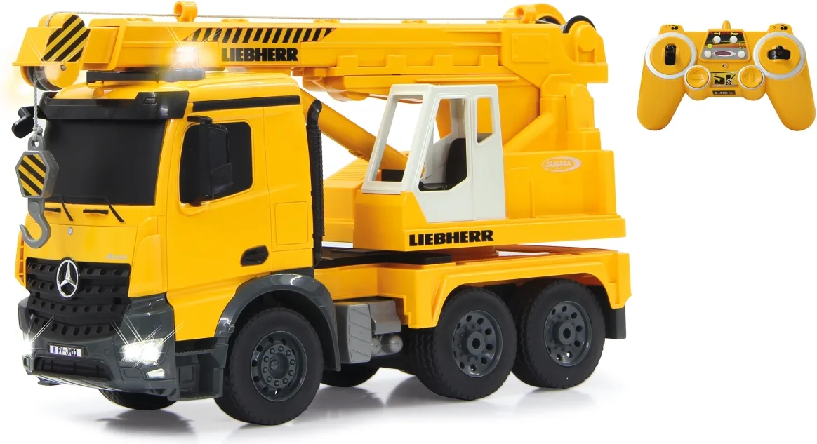 Jamara Grua Pesada Mercedes-Benz Arocs Liebherr Radio Control 1:20 — foto principal