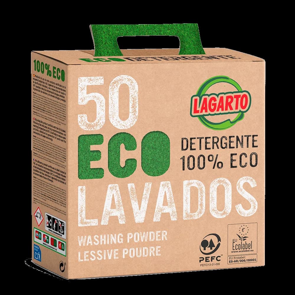 Detergente Maleta Lagarto Ecológica 50 Lavados 2550gr — foto principal