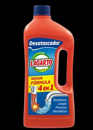 Desatascador 4 en 1 Lagarto 1 litro — foto principal