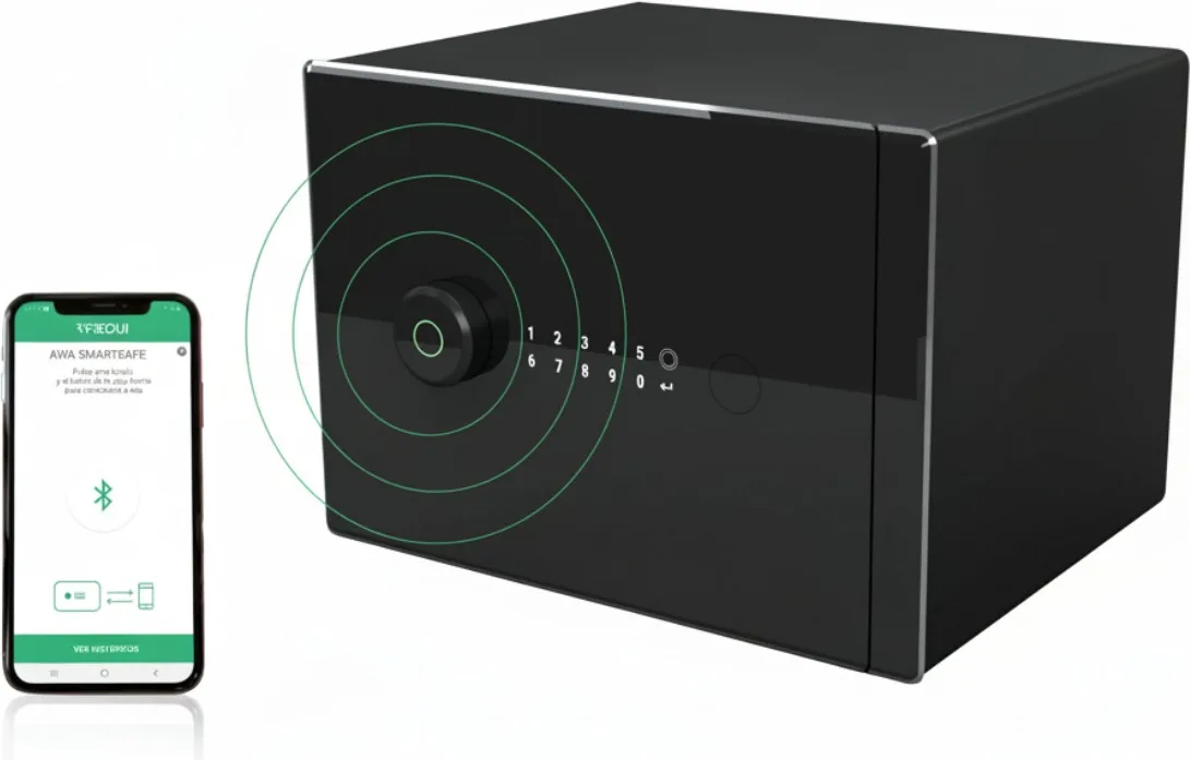 Caja Fuerte Inteligente Awa con Teclado — foto principal