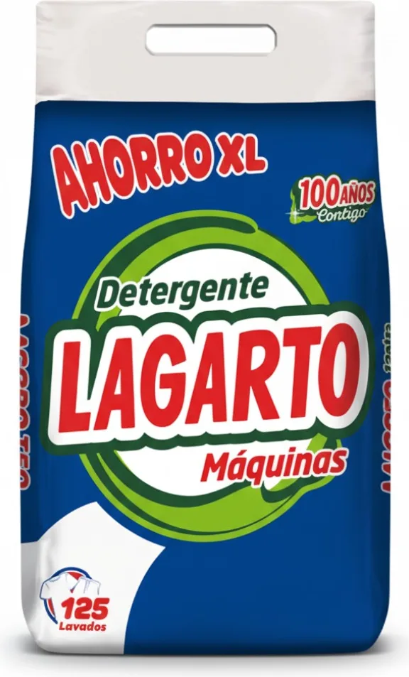 Detergente Maquinas 125 Lavados Lagarto 10 kg — foto principal