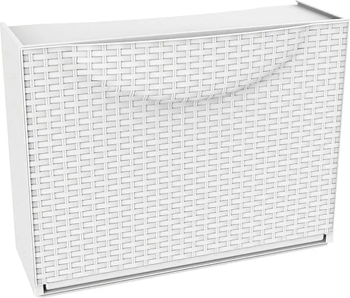 Zapatero Resina Modular Rattan Bco 1t. — foto principal