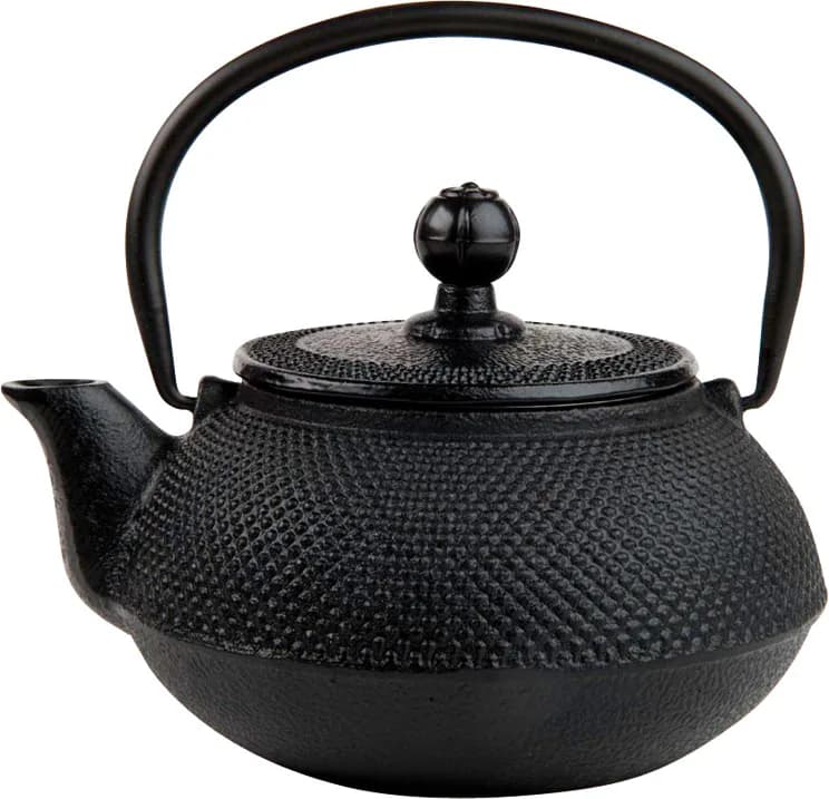 Tetera Hierro Fundido 0,60 L.negra/marr. — foto principal