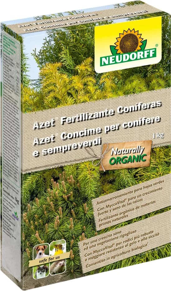 Azet Fertilizante Organico Coniferas 1 kg — foto principal