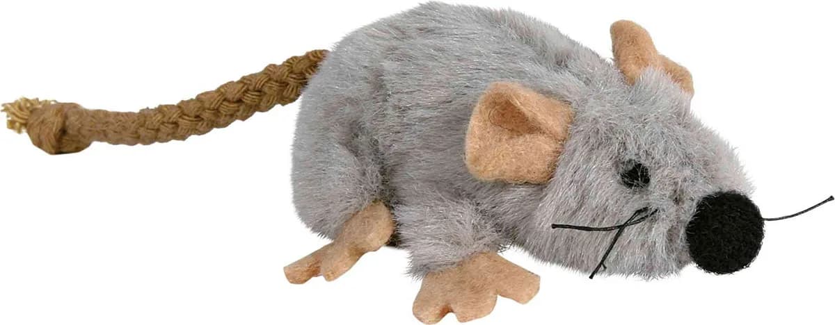 Ratón de Juego con Catnip, Peluche, 7 cm — foto principal