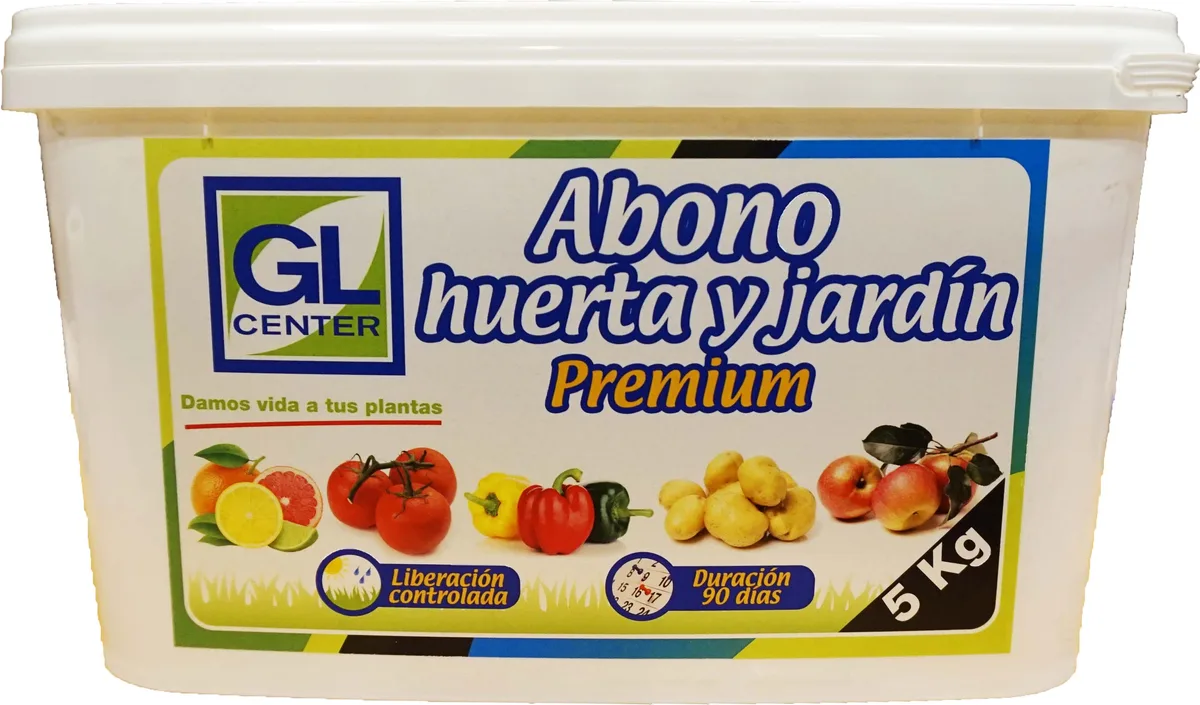 Abono Huerta y Jardin Premium Cubo 5 kg — foto principal