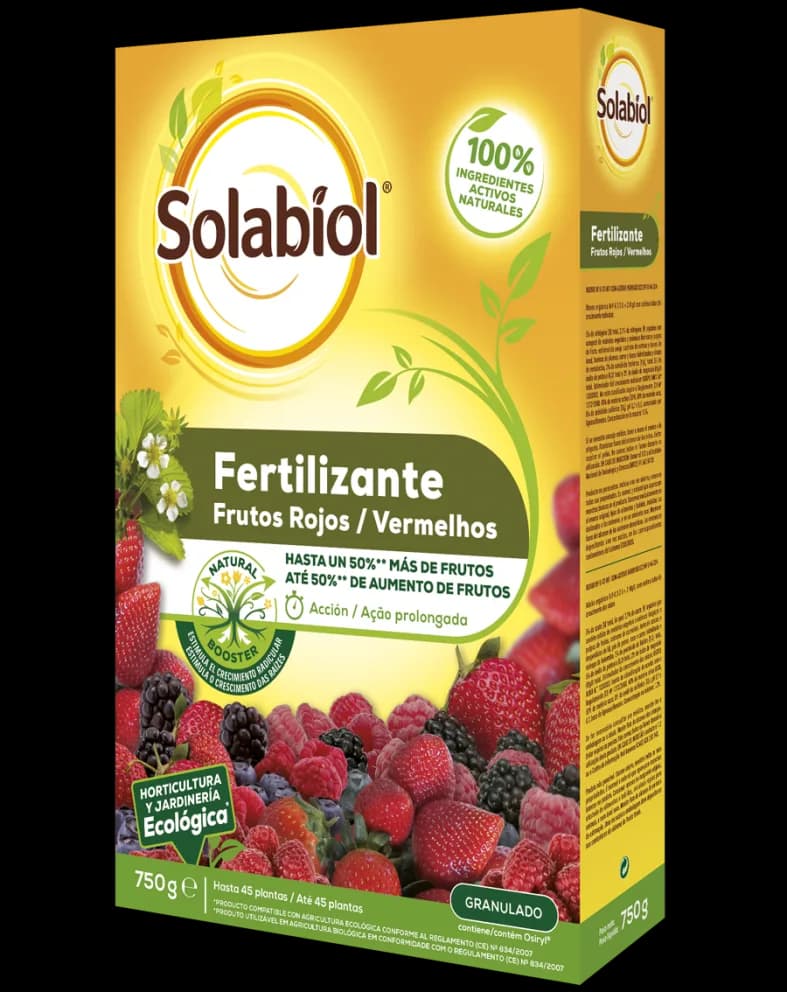 Solabiol Fertilizante Granulado para Frutos Rojos 750gr — foto principal