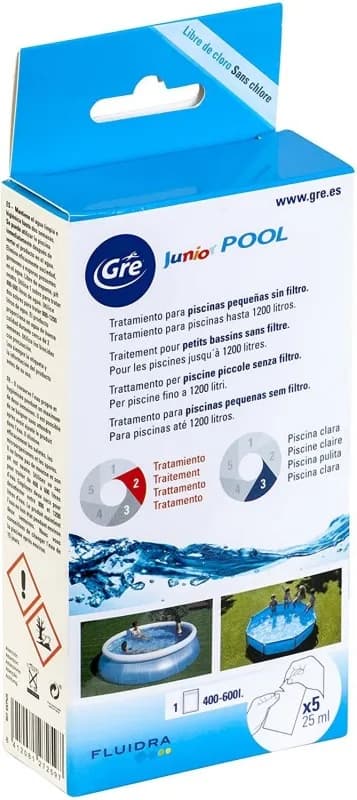 Kit tratamiento Monodosis Para Piscina Infantil 600 Litros — foto principal