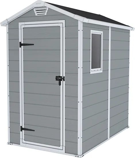 Caseta Keter Manor 4x6 S gris 198 x 192 x130 cm — foto principal