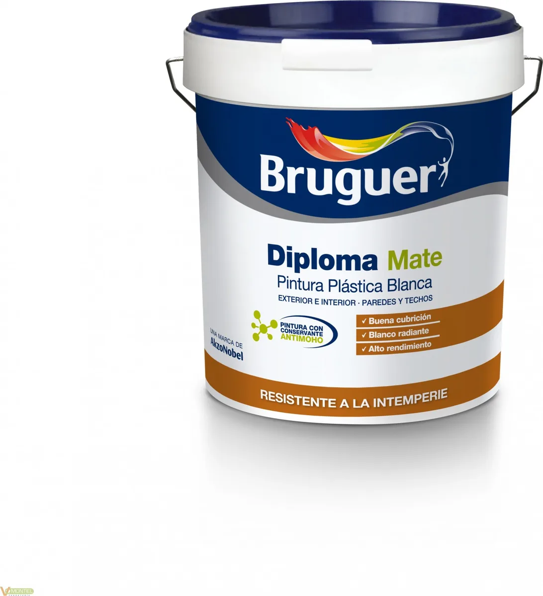 Pintura Plastica Blanco Diploma Bruguer 15L — foto principal