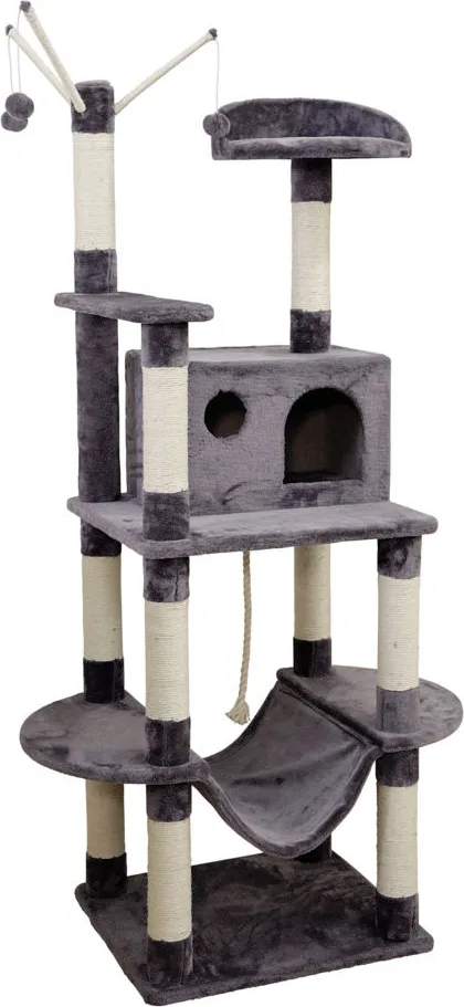 Arbol rascador Gatos Matteo gris — foto principal
