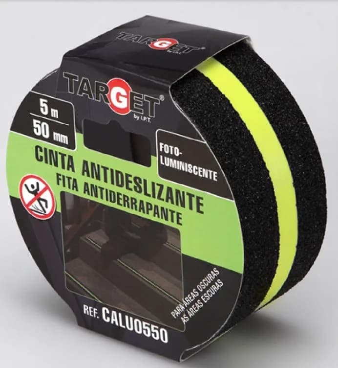 Cinta Antideslizante Luminiscente 5m x 50mm — foto principal