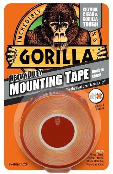 Cinta Doble Cara Transparente Gorilla 1,5m — foto principal