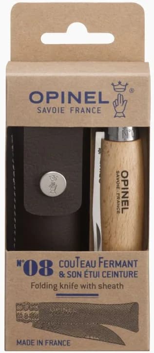 Navaja Acero Inox Opinel nº 8 + Funda — foto principal