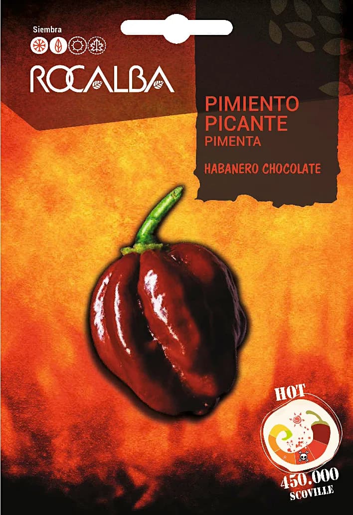 Semilla Pimiento Picante Habanero Chocolate — foto principal