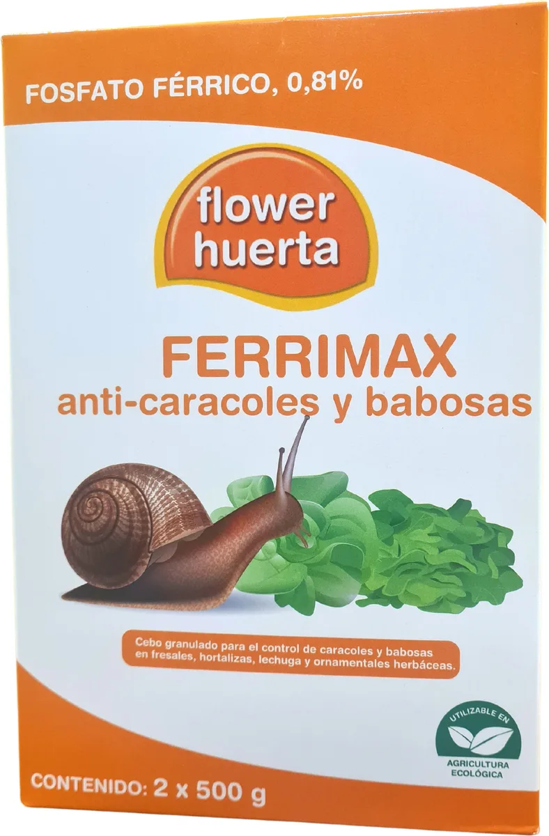 Ferrimax Anti Caracoles y Babosas Ecologico 2x500 gr — foto principal