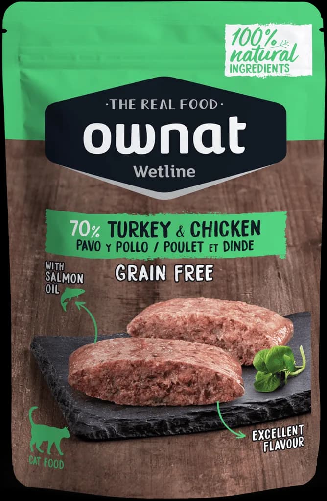 Sobre Wetline Ownat Gatos Grain Free Pavo y Pollo — foto principal