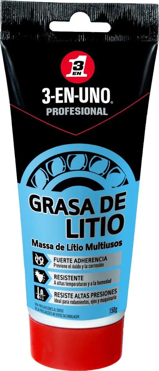 3 en 1 Grasa Blanca Litio 150ml Tubo — foto principal