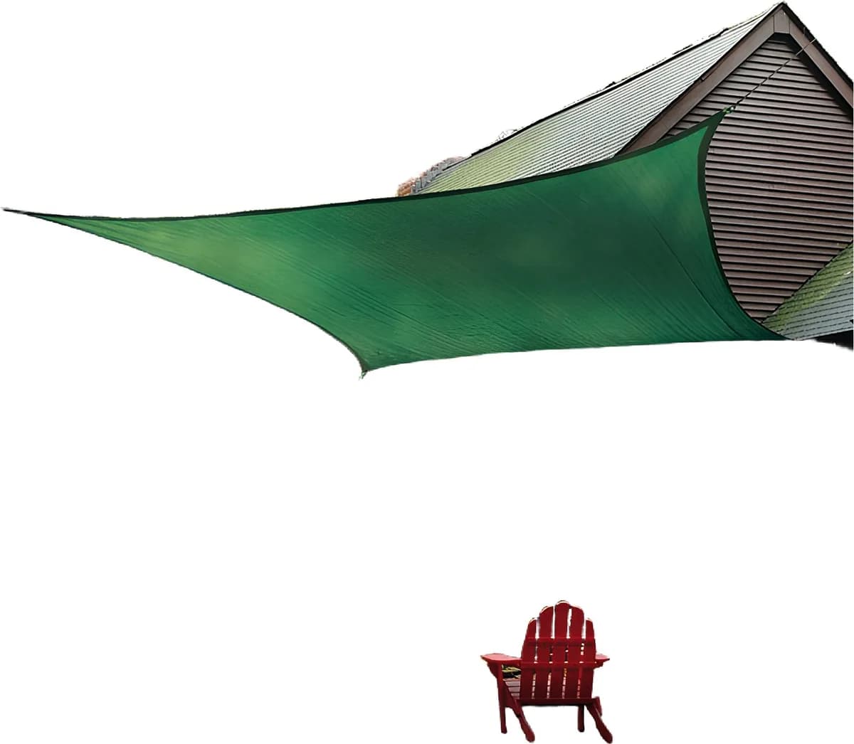 Toldo Vela 5,5x5,5 m Verde — foto principal