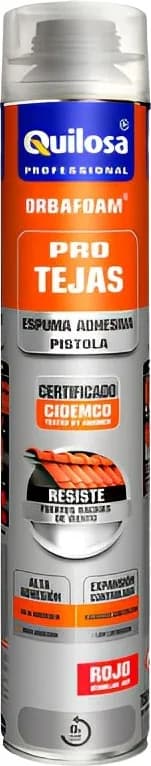 12x Espuma Poliuretano Orbafoam Tejas 750 Ml Maquina — foto principal