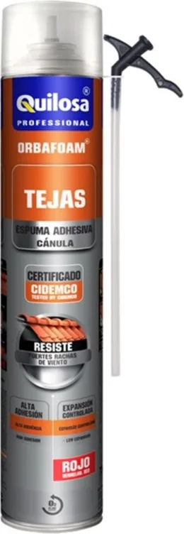 12x Espuma Poliuretano Orbafoam Tejas 650 Ml Canula — foto principal