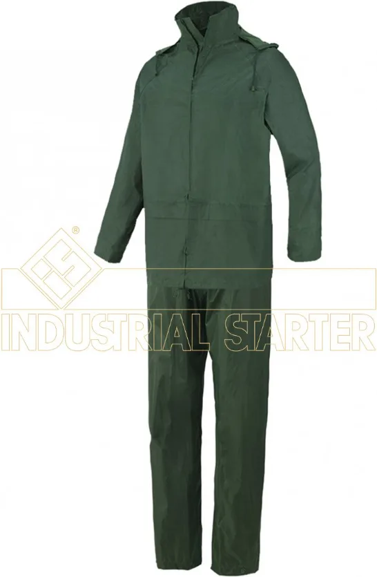 Traje agua impermeable Poliester Verde T3XL — foto principal