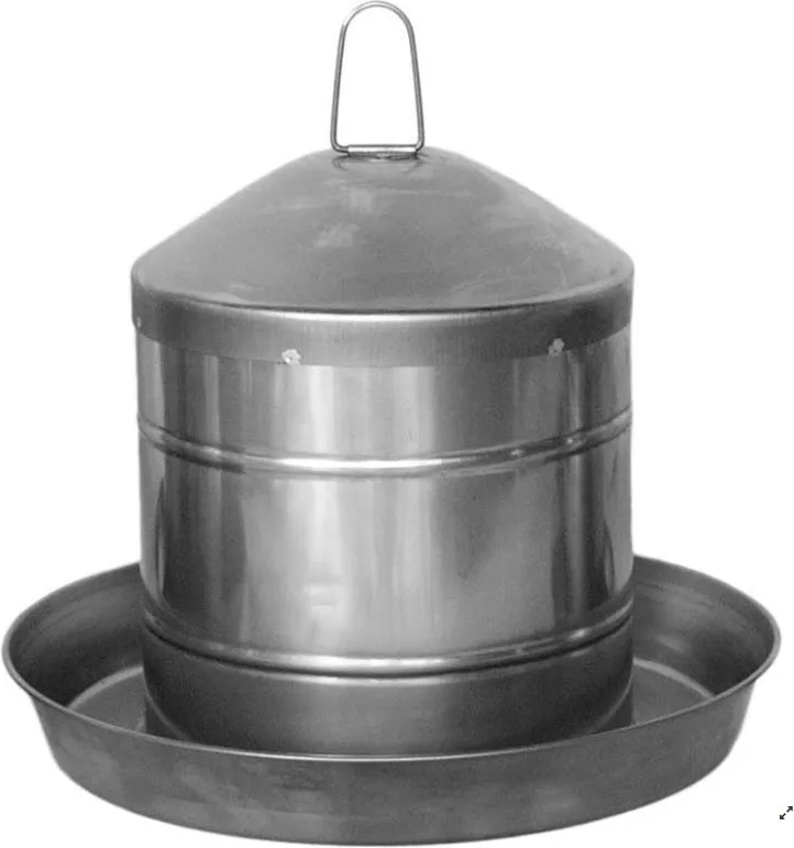 Bebedero acero inoxidable 9L — foto principal