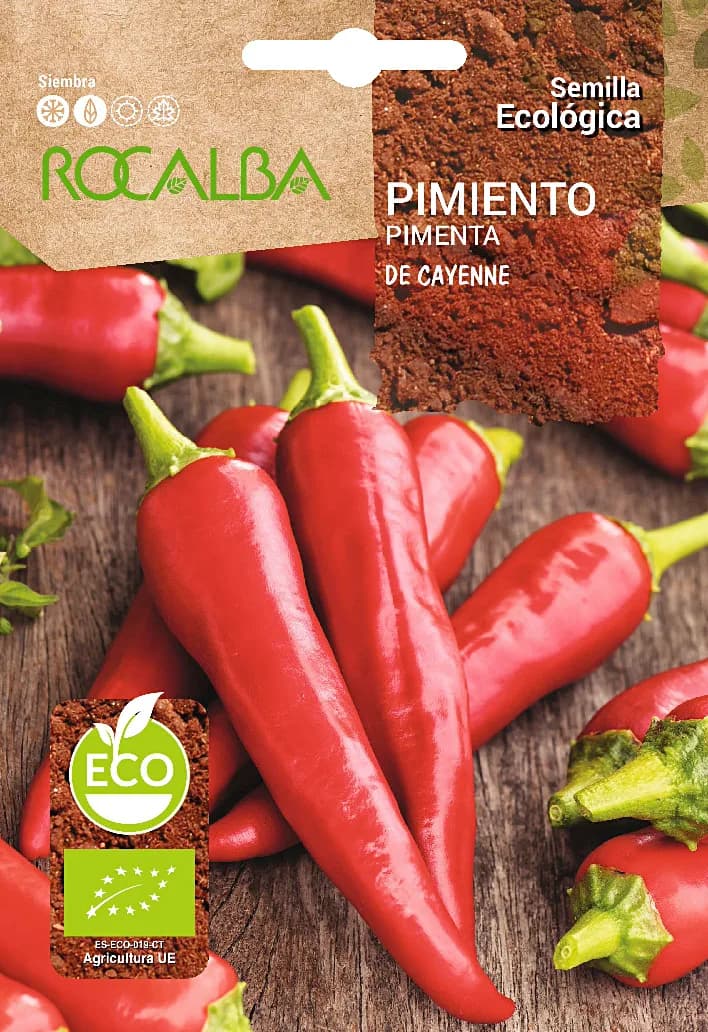 Semilla Ecologica Pimiento Cayena — foto principal