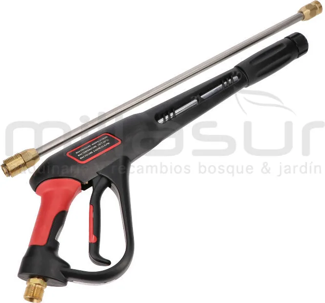 Pistola con Lanza 3000PSI 22mm Hidrolimpiadoras — foto principal