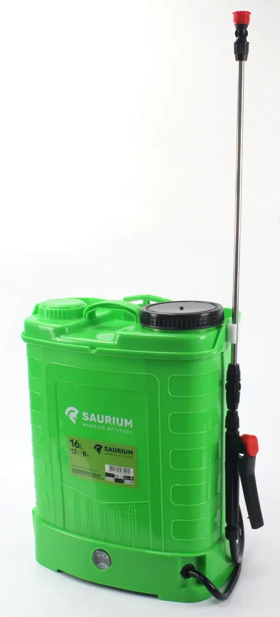 Saurium Pulverizador 16l con Bateria 12v 8 Amperios EXPOSICION — foto principal