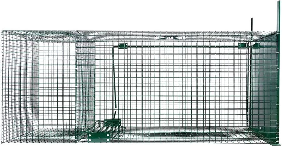 Jaula Trampa para Zorros 2 Departamentos 127x36x47 cm — foto principal