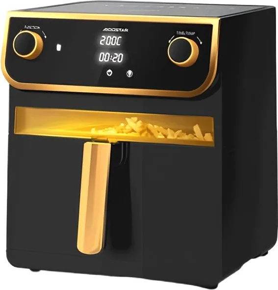 Freidora de Aire Vision Plus Dorada Joy 8 Litros — foto principal