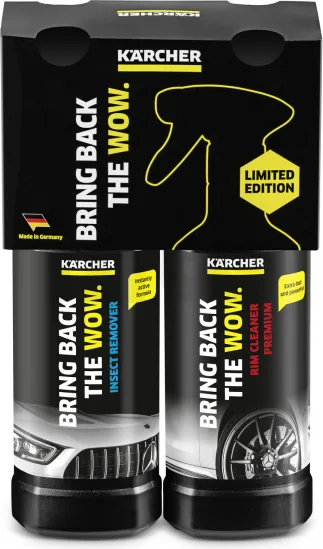Kit Limpiador Karcher Exterior Automovil - Llantas y Quitainsectos- 500ml — foto principal