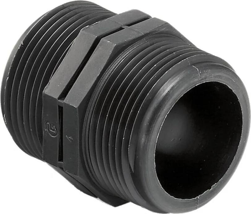 Racor Macho Igual Plastico 1/2" — foto principal